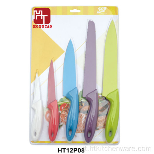 Set di coltelli da cucina 5 pezzi